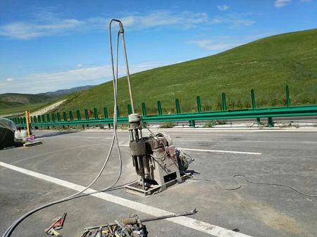 崇信公路地基基础注浆加固